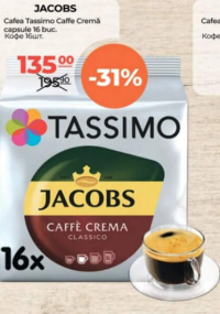 Jacobs Tassimo Caffe Crema capsule 16 buc.