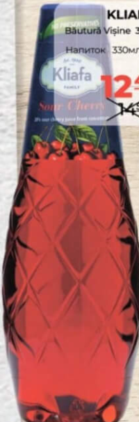 KLIAFA Băutură Vișine 330ml