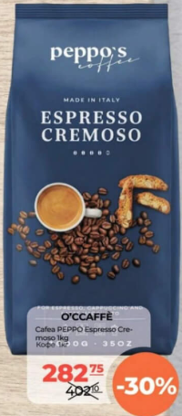 O'ccaffe Peppo Espresso Cremoso 1kg