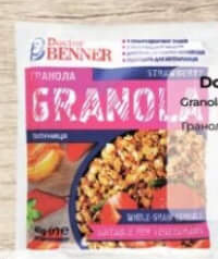 DoctorBENNER Granola căpșună 40g