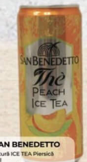 SAN BENEDETTO Băutură ICE TEA Piersică 0.33l