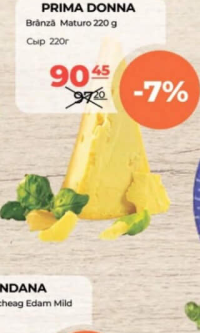 Prima Donna Brânză Maturo 220g