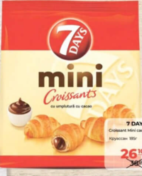 7 Days Croissant Mini cacao 185g