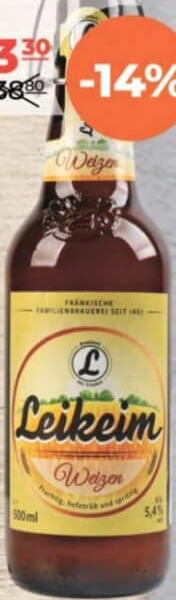 LEIKEIM Bere Weizen 0.5l