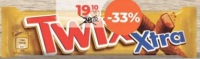 Twix Ciocolată Xtra Twin 75g