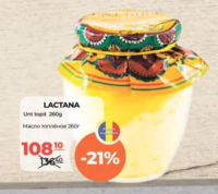 Lactana Unt topit 260g