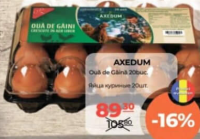 Axedum Ouă de Găină 20 buc.