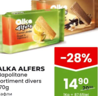 ALKA ALFERS Napolitane sortiment divers 170g