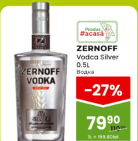 Zernoff Vodca Silver 0.5L