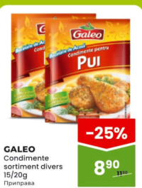 GALEO Condimente sortiment divers 15/20g