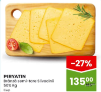Piryatin Brânză semi-tare Slivocinii 50% Kg
