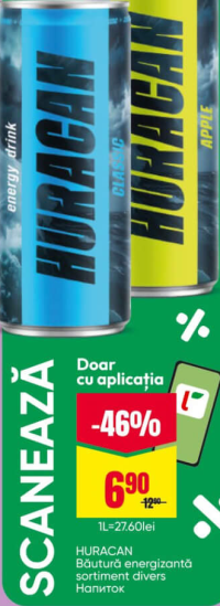 HURACAN Băutură energizantă sortiment divers