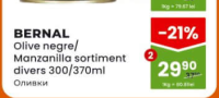 BERNAL Manzanilla sortiment divers 300/370ml