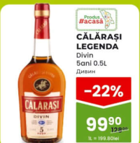 Călărași Legenda Divin 5 ani 0.5L