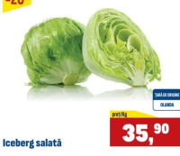 Iceberg salată