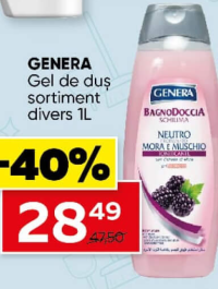 GENERA Gel de duș sortiment divers 1l