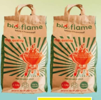 Bioflame Cărbune brichetate din lemn 2 kg