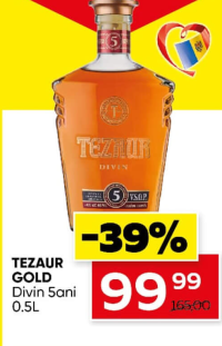 TEZAUR GOLD Divin 5ani 0.5L