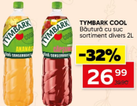 TYMBARK COOL Напиток с соком в ассортименте 2л