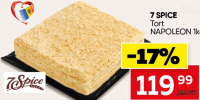 7 SPICE Tort NAPOLEON 1kg