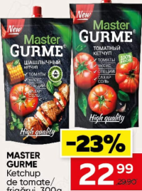 Master Gurme Кетчуп томатный / для шашлыка 300г