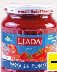 LIADA Pastă de tomate 25% 700g