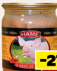 HAME Carne de porc înăbușită 500g