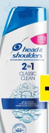H&S Șampon 2în1 sortiment divers 400ml