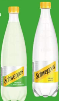SCHWEPPES Băutură carbogazoasă sortiment divers 1L