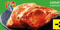 COTLET de porc cu os marinat feliat kg