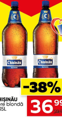 Chișinău Bere blondă 2.35L