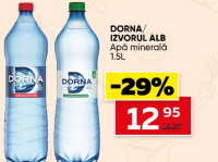 DORNA/IZVORUL ALB Apă minerală 1.5L