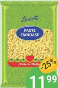 BUNETTO Paste făinoase 1kg