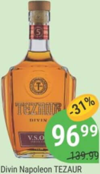 Tezaur Divin Napoleon 5 ani VSOP 500ml