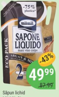 Săpun lichid MILMIL 2L
