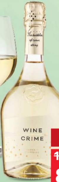 Wine Crime Vin spumant alb/rosé dulce naughty/flirty 7% alcool 0,75 l