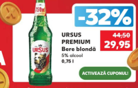 Ursus Premium Bere blondă 5% alcool 0.75 l