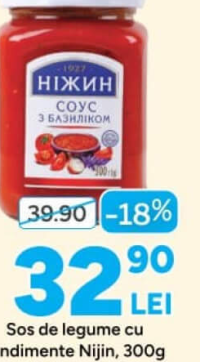 Nijin Sos de legume cu condimente, 300g