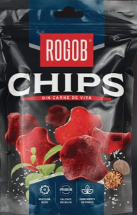 Rogob Chipsuri crud-afumate de vită 40g