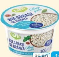 Latti Bulgărași de brânză 5% 200g