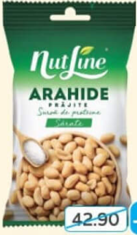 Nutline Arahide prăjite și sărate, 150g