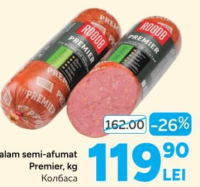 Rogob Salam semi-afumat Premier, kg