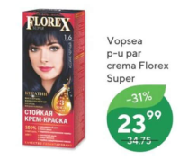 Florex Super Vopsea pentru par