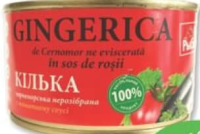 ALG Gingerica in sos de rosii 240g