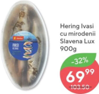 Slavena Lux Hering Ivasi cu mirodenii 900g