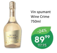 Vin spumant Wine Crime 750ml