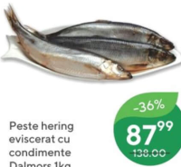 Dalmors Peste hering eviscerat cu condimente 1kg
