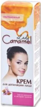 Lady Caramel Crema p-u epilare fata 50g