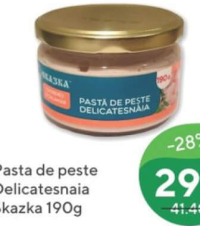 Skazka Pasta de peste Delicatesnaia 190g