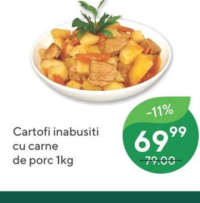 Cartofi inabusiti cu carne de porc 1kg